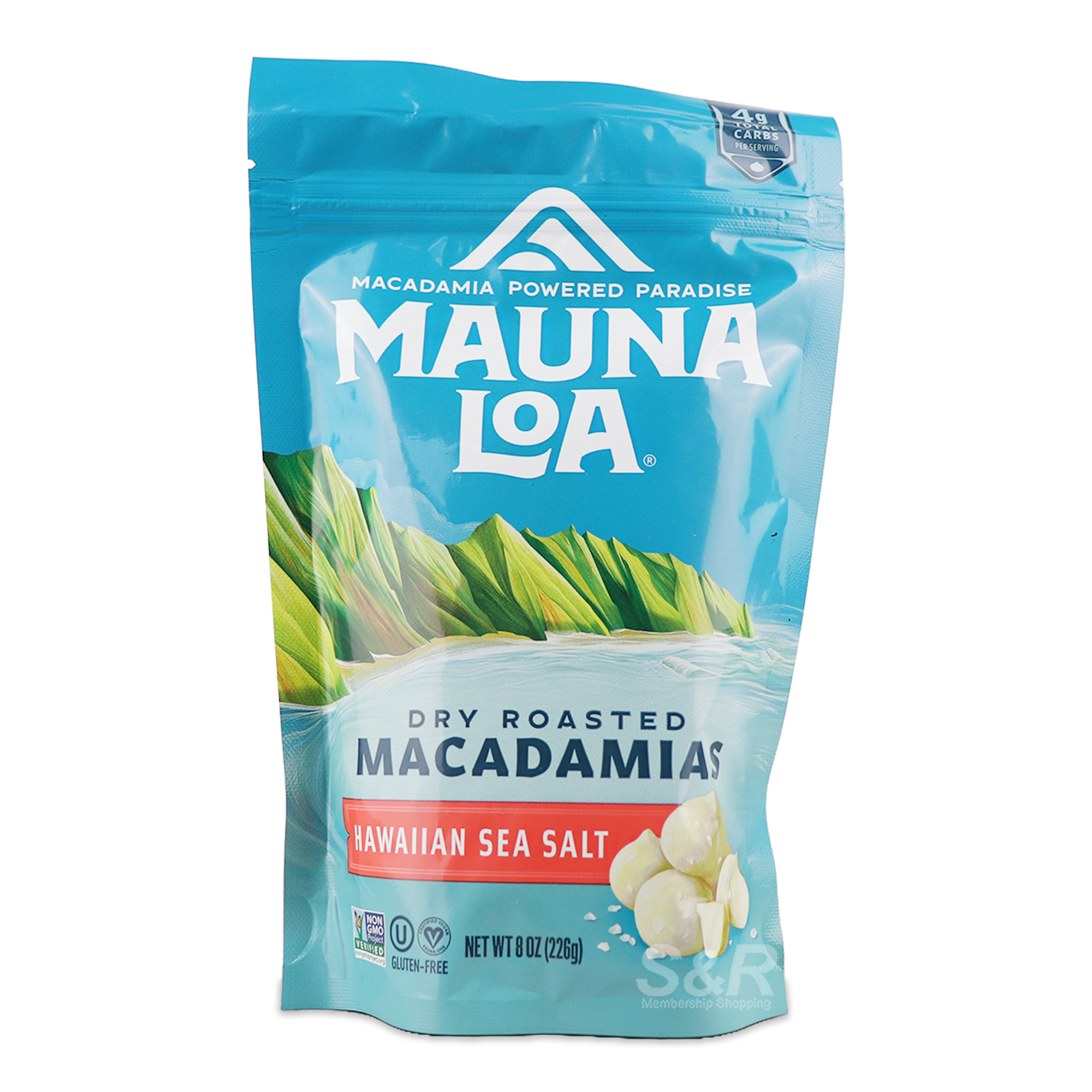 Mauna Loa Dry Roasted Macadamia With Sea Salt 283g